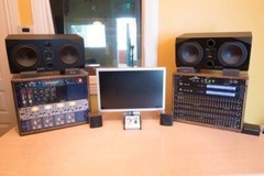 Nice-Racks Handmade Studio Rack, 8U, 12″ depth, choose a stain
