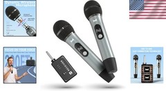 Wireless Mic Pairing System, Plug and Play, Semi-Metal Build