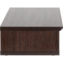 Gator GFW-ELITERK-2U Elite Furniture Desktop Studio Rack 2 RU Space Dark Walnut