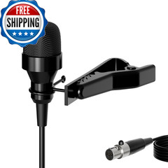 J K Pro Lavalier Lapel Microphone Mic-J 017 Unidirectional Condenser Microphone