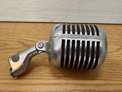 Vintage Shure 55 – 1940’s „Fatboy“ Dynamic Microphone, w/cable UNTESTED