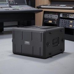 VEVOR 6U Rack Case, 15 in Depth, Rackmount Flight 6U- 13.8 Internal Depth