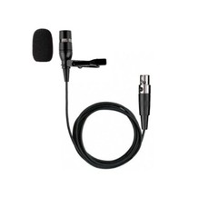 Lavalier Lapel Microphone for Shure BLX14/CVL Wireless Presenter System Black