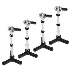 4pcs Tiny Simulation Props Microphones | Miniature Doll House Microphone