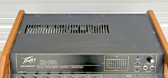 Peavey XR-700 Dual Powered Tabletop Mixing Console 120Vac 60Hz Tested