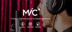 Apogee MiC Plus – Studio Quality USB Microphone with Cardioid Condenser Mic C…