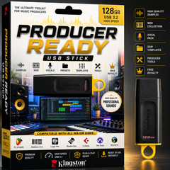 PRODUCER READY USB STICK 128GB – THE ULTIMATE TOOLKIT FOR MUSIC PRODUCERS DJ