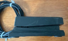 Fatar PS-100 Korg/Alesis Keyboard Foot-Switch 93 Sustain Pedal Made in Italy