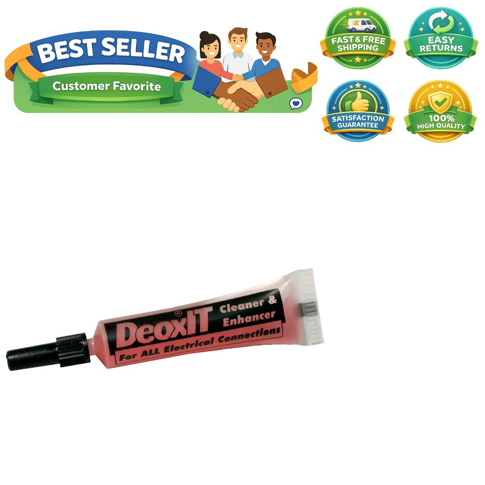 Professional DeoxIT Liquid Cleaner – 2 mL Squeeze Tube for Superior Connectivity