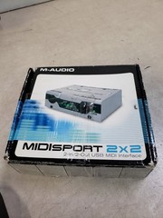 M-Audio Midisport 2×2 Usb Bus-Powered 2-IN/2-OUT 32 Midi Channel Interface