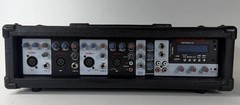 Rockville RPG2X10 Powered Mixer Console 4-Channel USB XLR RCA 3-Band EQ