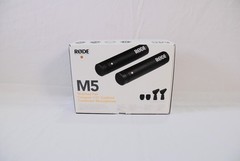 RØDE M5 Matched Pair Small-Diaphragm Condenser Microphone – Open Box