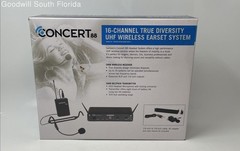 Samson Concert 88 16-Channel True Diversity Wireless Earset System Not Tested