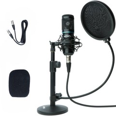 Movo PC-M6 Universal Cardioid Condenser Microphone Bundle
