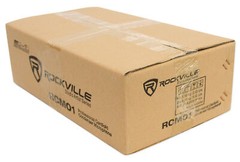Rockville RCM01 Pro Studio Recording Condenser Microphone Mic+Shock Mount+Shield