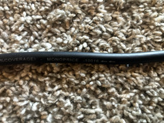 Monoprice XLR Female to 1/4in TRS Male Audio Cable – 1.5 Feet, Gold Plated