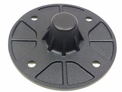 (2) Two Sub-Woofer Mounting Plates with M20 threaded for Screw-On Sub Poles