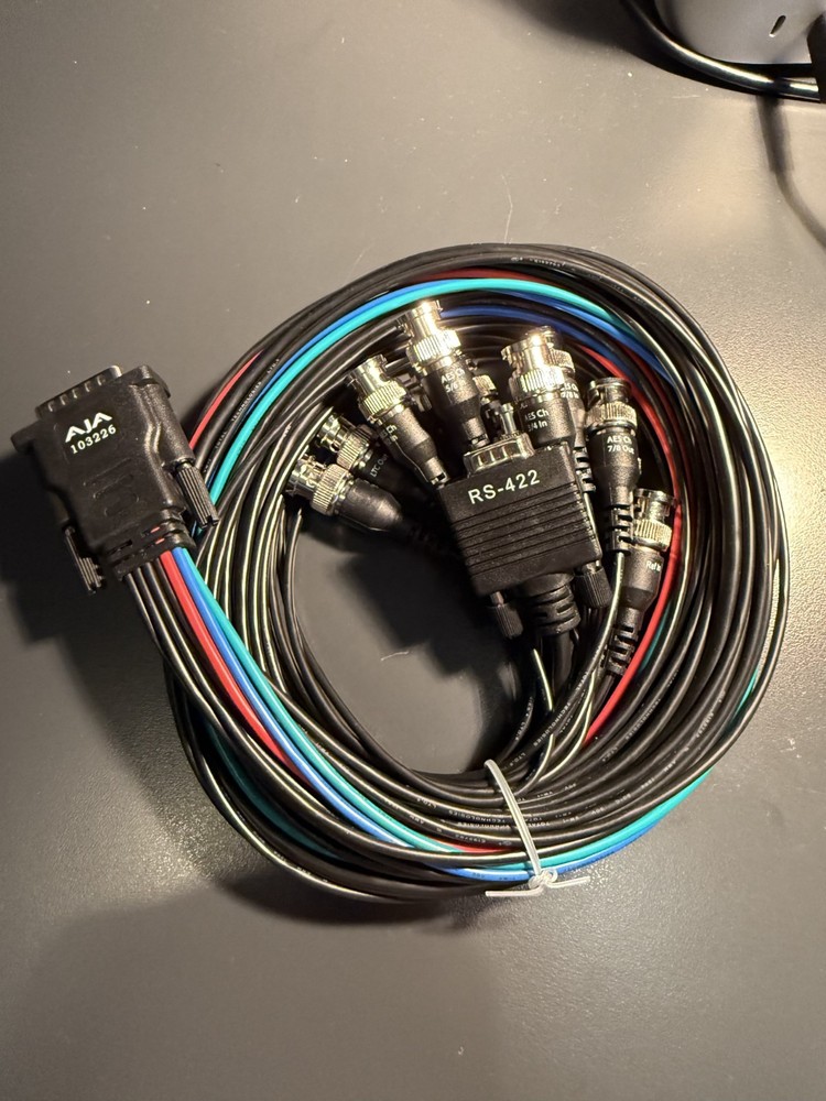 New! AJA Video Systems Kona 4 Breakout Cable 103226