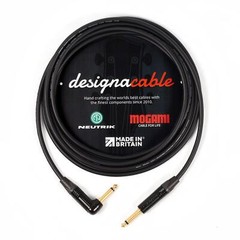 Mogami Gold 2524 Guitar Cable – Neutrik 1/4 Mono Jacks – gold RA to gold ST