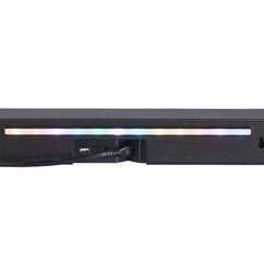 Onn Bluetooth 2.1 Channel Soundbar with Multi-Color LED Lighting, 20 in, Black