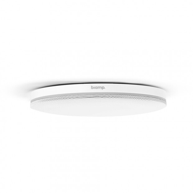 Biamp (Parle TCM-XEX White) – Low-profile Ceiling Microphone
