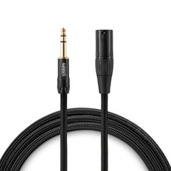 Warm Audio PREM-XLRM-TRSM-6 Premier Series Cable, XLR Male to TRS Male, 6′