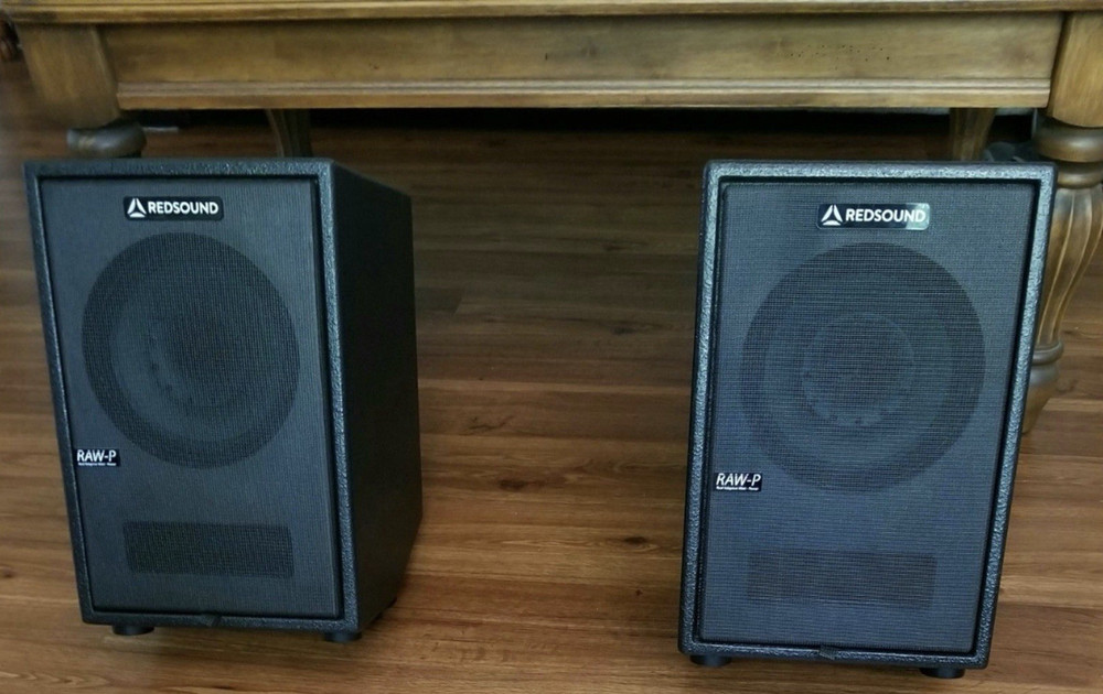Redsound ELIS.8 Active Wired FRFR Monitors Pair -Black