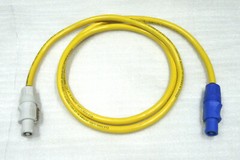 6′ GENUINE Neutrik PowerCON NAC3FCB & NAC3FCA 3-Pole Connector Power In & Out