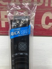 (2) Lowell SEP1 1U Rack Panel Blank 19″ Steel Black Spacer NEW Bulk
