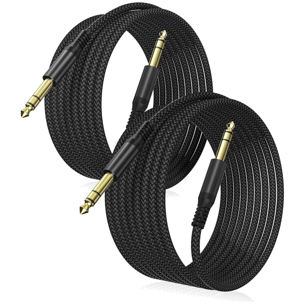 30ft TRS Instrument Cable 2-Pack