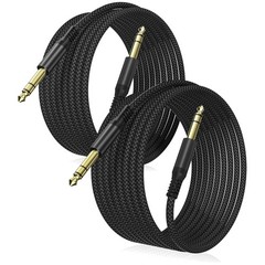 30ft TRS Instrument Cable 2-Pack