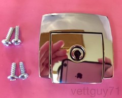 NEW Genuine SKB/Franzen 1401 Instrument Case Locking Buckle Latch, Chrome/Silver