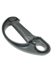 (2) Two Replacement GREY Handle Mackie SRM450 V1, V2 & V3 SRM350 V1, V2 & V3