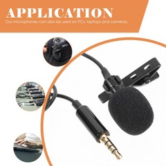 Shielding Interview Practical Lapel Mic Professional Mic Lavalier Microphone