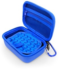 CM Wireless Microphone Case Fits DJI Mic 2 – Lavalier Mic Case Only, Blue