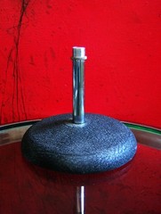Vintage 1980’s generic DS-5 microphone desk stand old Shure Turner Atlas # 1