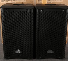Powered Speakers Behringer DR110DSP 1000W 10″ (on Sale PAIR of speakers)