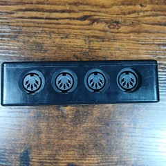 MIDI Solutions MultiVoltage Quadra Thru 1-in 4-out MIDI Through Box
