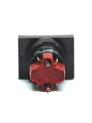 1pc DECA Push button Switch D16LMT1-1ab SPST Momentary Bulb Lamp= ACDC 24 or 12V