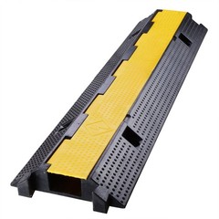 Yescom Cable Ramp 1/2/3 Channel Wire Ramp Driveway Hose Cover Protector