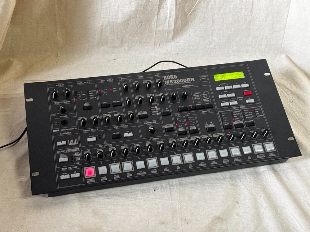 Korg MS2000BR Analog Modeling Synthesizer/Vocoder Rackmount Module MS2000B