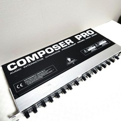 Behringer COMPOSER PRO MDX 2200 2-Channel Audio Dynamics Processor Used