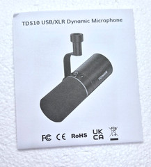 Tonor TD510 USB/XLR Dynamic Microphone for Podcasting, Recording, Streaming,