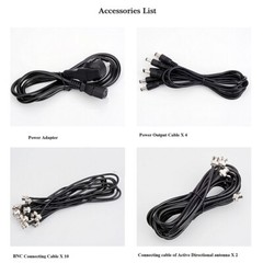 Antenna Power Distribution unit Compatible with Shure Five-Way Active Antenna