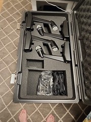 A.T. Products A31 Microphones, Set Of 4 In Hard Case