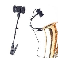 Saxophone Microphone Stand Holder Accessory Wind Instrument Practical Universal