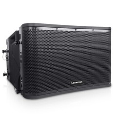 Sound Town ZETHUS Pair of 12” Powered 2-Way Line Array Speaker (ZS-112BPW-PAIR)