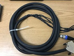 Cordial Multicore Digital CMD 8 RES/EBU 8x2x0x.19 D-Sub to XLR Female 8way Cable