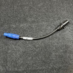 Lex A5025 Adapter Neutrik Powercon True1 Male to Blue power cable 1 ft