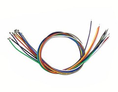 2000pc XH 2.5mm pin + Wire 22AWG 1007 80℃ 300V UL CSA RoHS L= 30cm x 10 colors